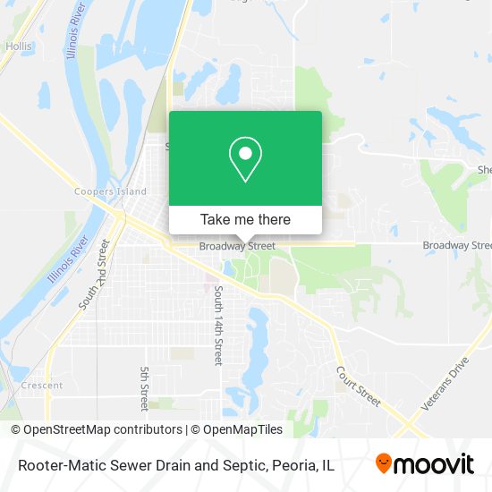 Rooter-Matic Sewer Drain and Septic map