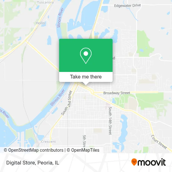 Digital Store map