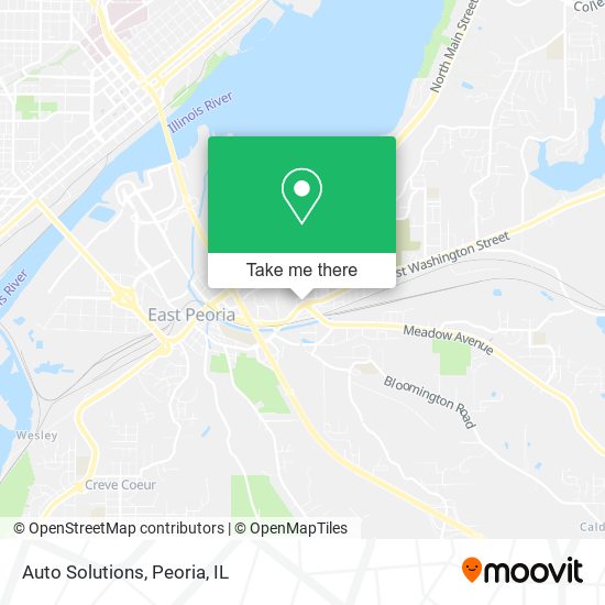 Mapa de Auto Solutions