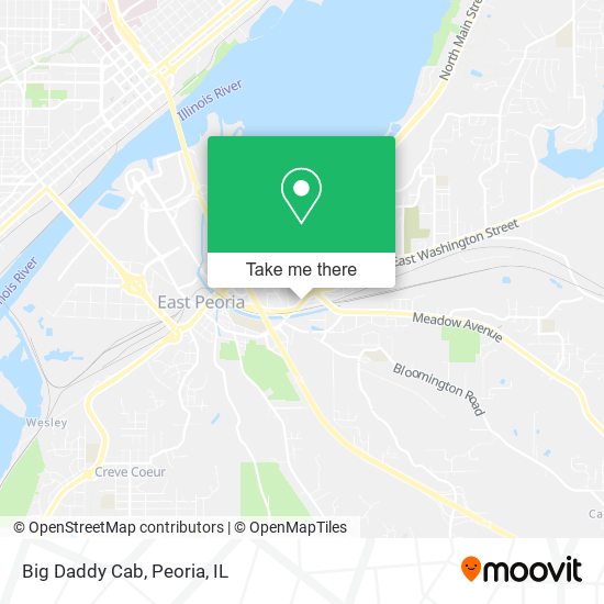 Mapa de Big Daddy Cab