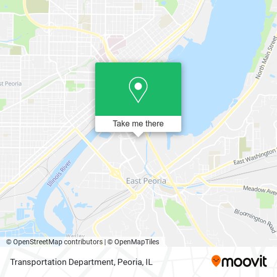Mapa de Transportation Department