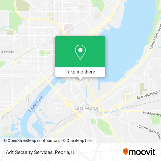 Adt Security Services map