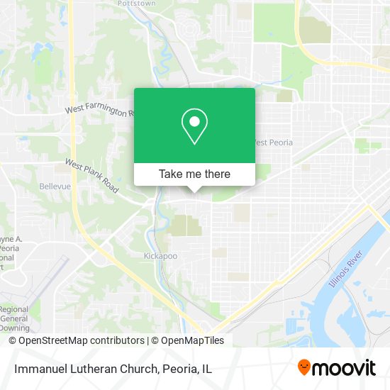 Immanuel Lutheran Church map