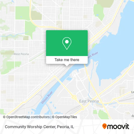 Community Worship Center map