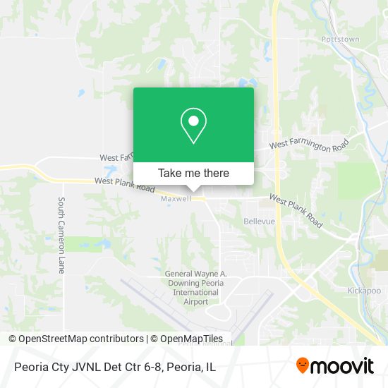 Peoria Cty JVNL Det Ctr 6-8 map