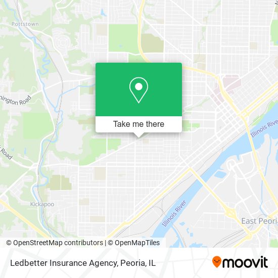 Mapa de Ledbetter Insurance Agency