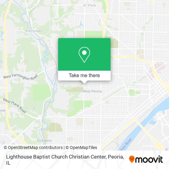 Lighthouse Baptist Church Christian Center map