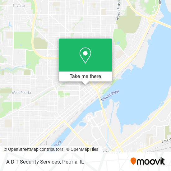 A D T Security Services map