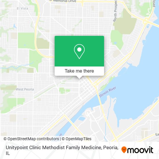 Unitypoint Clinic Methodist Family Medicine map