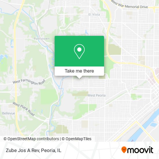 Mapa de Zube Jos A Rev