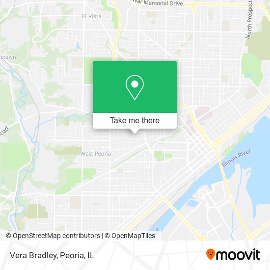 Mapa de Vera Bradley