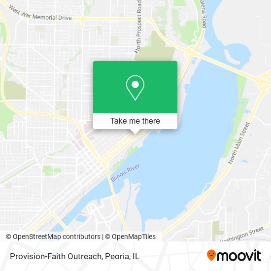 Mapa de Provision-Faith Outreach