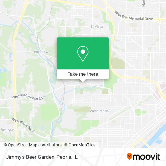 Jimmy's Beer Garden map