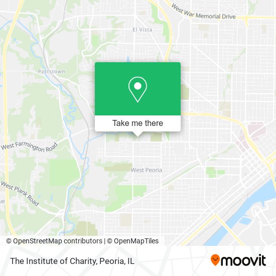 The Institute of Charity map