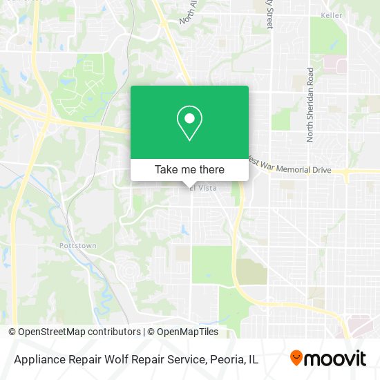 Mapa de Appliance Repair Wolf Repair Service