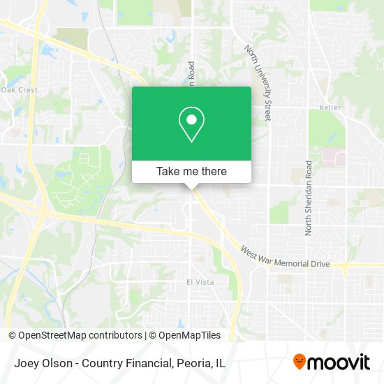 Joey Olson - Country Financial map