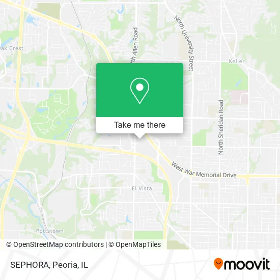 Mapa de SEPHORA