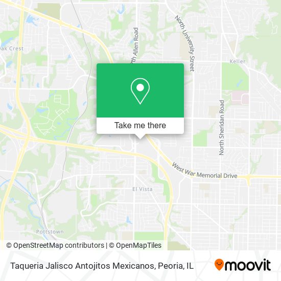 Taqueria Jalisco Antojitos Mexicanos map