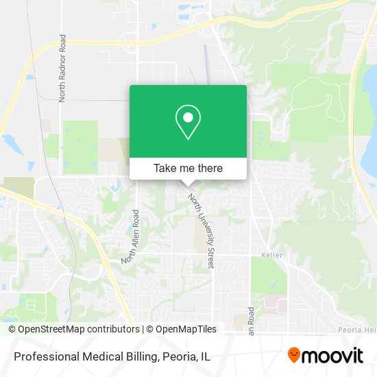 Mapa de Professional Medical Billing