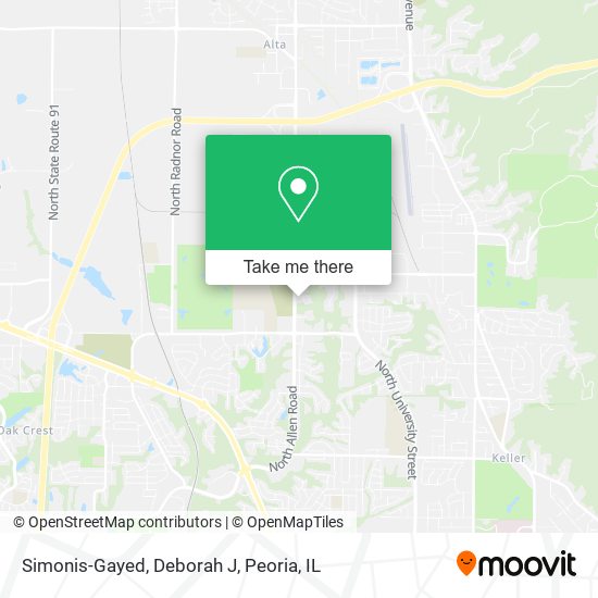 Simonis-Gayed, Deborah J map