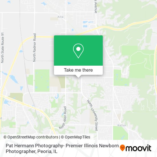 Pat Hermann Photography- Premier Illinois Newborn Photographer map