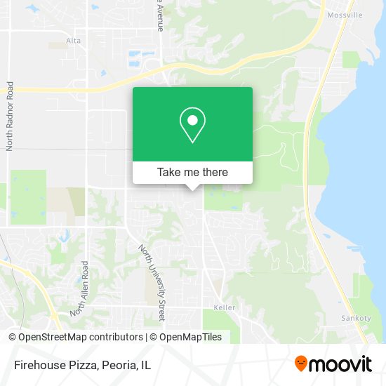 Mapa de Firehouse Pizza