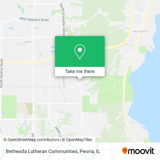 Bethesda Lutheran Communities map
