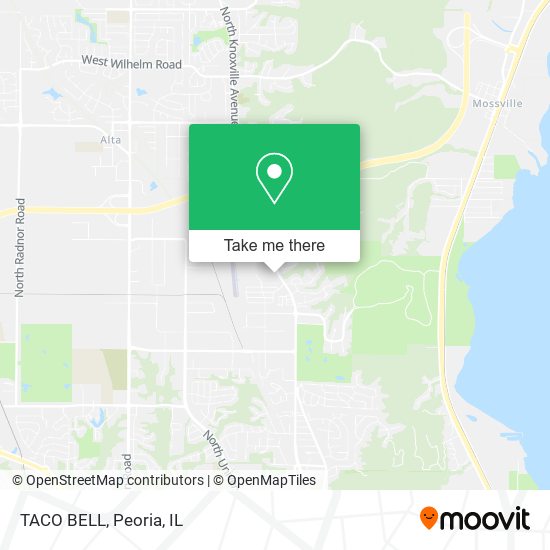 Mapa de TACO BELL