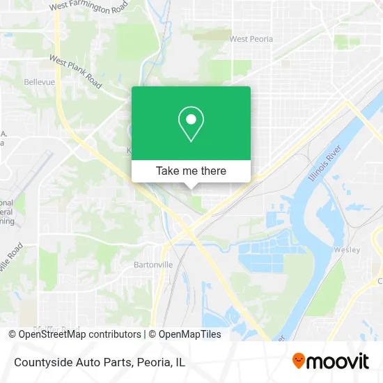 Countyside Auto Parts map