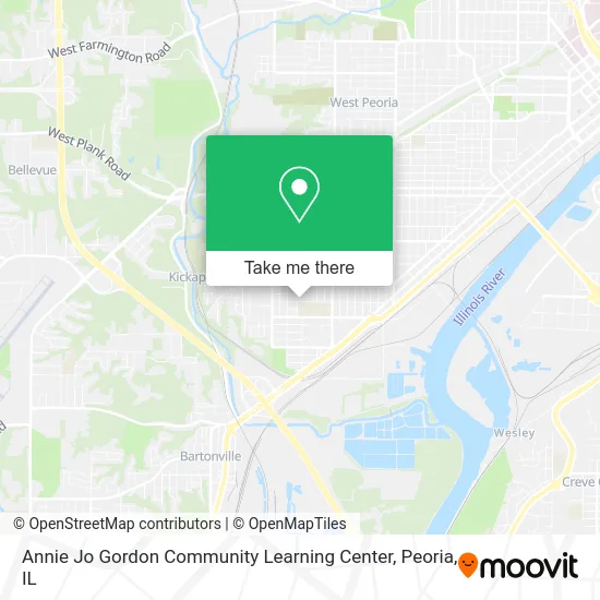Annie Jo Gordon Community Learning Center map