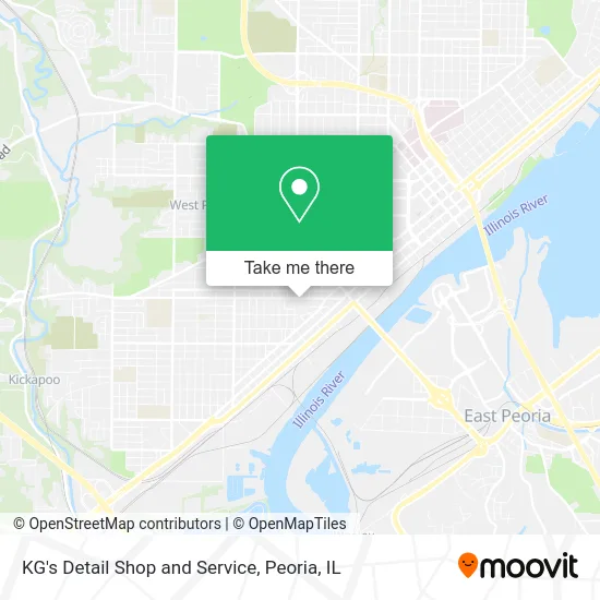 KG's Detail Shop and Service map