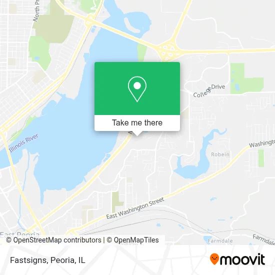 Fastsigns map