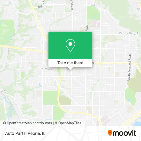 Auto Parts map