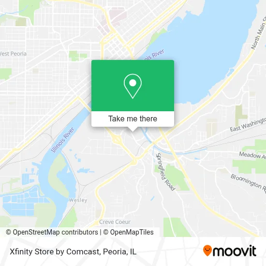 Xfinity Store by Comcast map