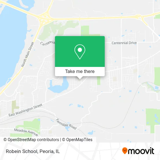 Robein School map