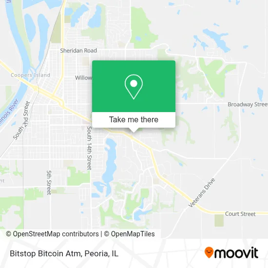 Bitstop Bitcoin Atm map