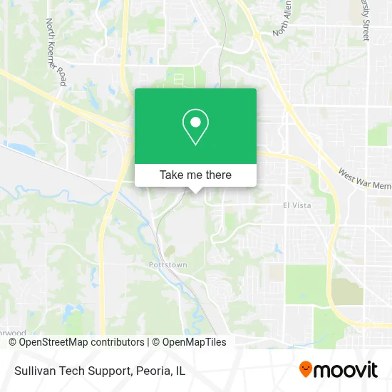 Sullivan Tech Support map