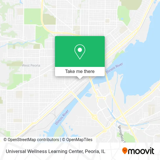 Universal Wellness Learning Center map