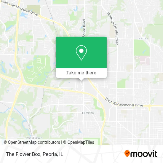 The Flower Box map