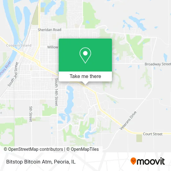 Bitstop Bitcoin Atm map