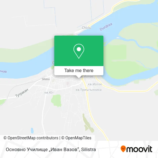 Карта Основно Училище „Иван Вазов“