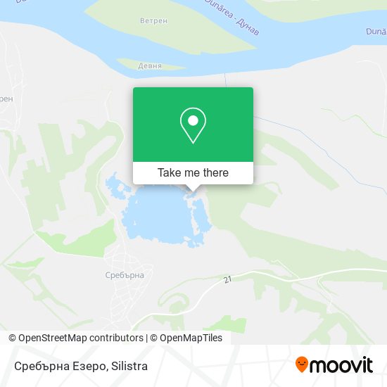 Сребърна Езеро map