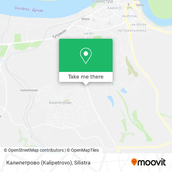Карта Калипетрово (Kalipetrovo)