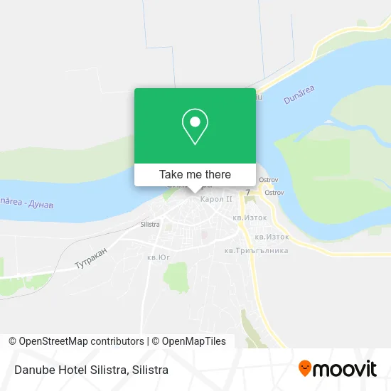 Карта Danube Hotel Silistra