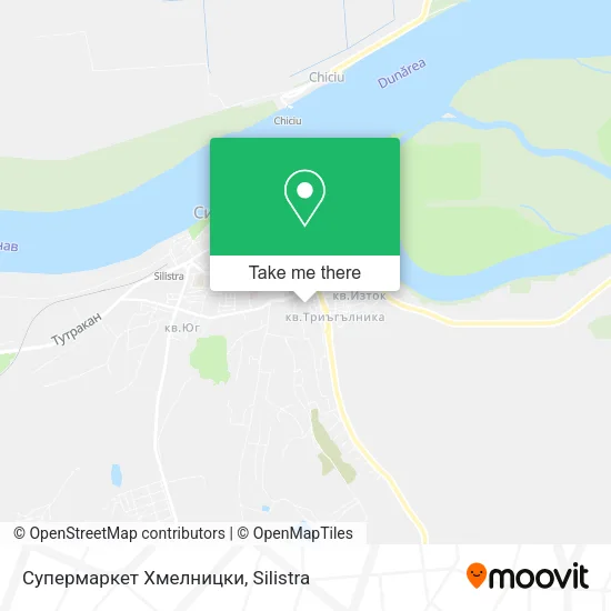 Карта Супермаркет Хмелницки
