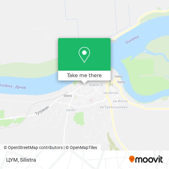 ЦУМ map