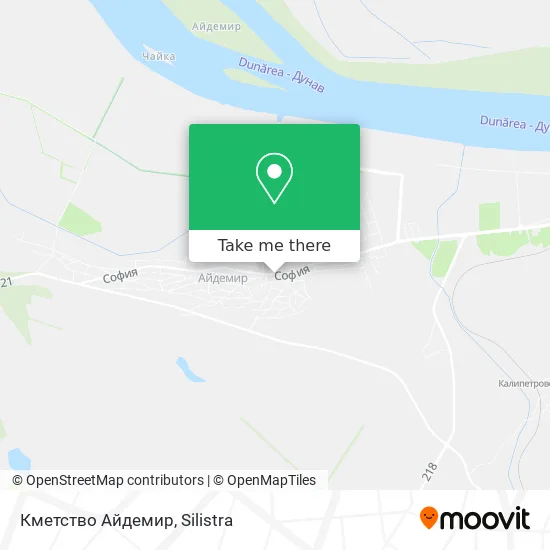 Карта Кметство Айдемир