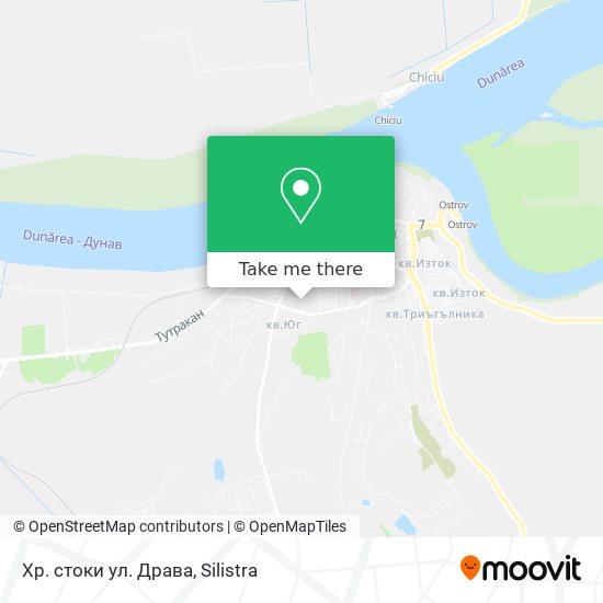 Карта Хр. стоки ул. Драва