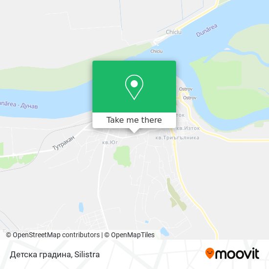Детска градина map
