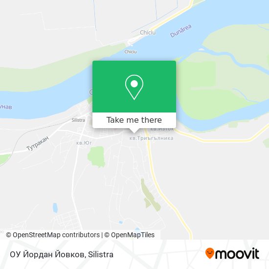 ОУ Йордан Йовков map